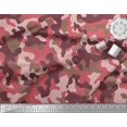 thumbnail image 2 of Soimoi polyester Crepe Fabric Two Tone Camouflage Print Fabric by the Yard 52 Inch Wide, 2 of 3
