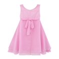 thumbnail image 2 of Robe Fille Ligne A Dos Nu Fleur Multi-Couches Chiffon 14 Ans, 2 of 5