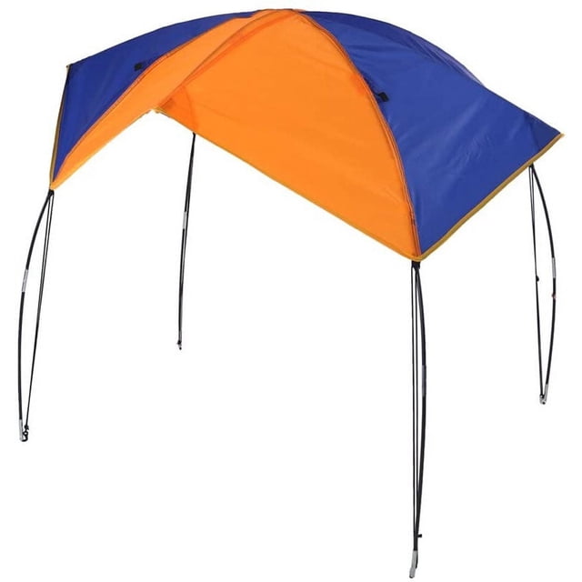 Tent Foldable Canopy for Inflatable Boat and Camping 2-4 Person Portable Boat Tent Sunshade Canopy Awning