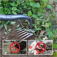 thumbnail image 2 of Swiftyle 1 Pcs Manual Puller Tool 2-in-1 Garden Rake Weeder Stainless Steel Hand Weeding Tool With Ergonomic Handle For Yard And Garden, 2 of 4