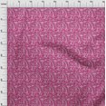 thumbnail image 3 of oneOone Viscose Jersey Fabric Leaves & Floral Block Decor Fabric Printed BTY 60 Inch Wide, 3 of 4