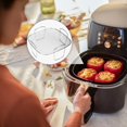 thumbnail image 3 of Mosiee Accessoires pour Friteuse à Air Chaud de Cuisson Grille de Friteuse à Air Conception Surélevée Chauffage Uniforme, 3 of 9