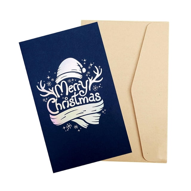 Christmas Card Anniversary Handmade Creative Festival Paper Durable Festival New C