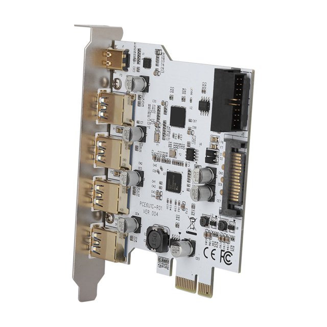PCI-E vers USB 3.0, Portable Facile à Utiliser pour de Nombreuses Applications à Domicile
