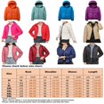 thumbnail image 2 of Manteau Matelassé pour Femmes MAWCLOS à Capuche avec Poches, Manteau d'Extérieur Résistant à l'Eau, Doudounes d'Extérieur Kaki TG, 2 of 2