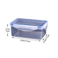 thumbnail image 2 of Antqov Kitchen Refrigerator Rectangular Food Container Microwave Heat Plastic Lunch Box Food Lunch Box Fruit Storage Sealed Box, Home Accessories, 2 of 2