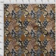thumbnail image 4 of oneOone Polyester Spandex Brown Fabric Asian Paisley Fabric For Sewing Printed Craft Fabric By The Yard 56 Inch Wide, 4 of 4
