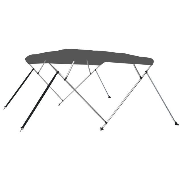 vidaXL Bimini 4 Arcs Anthracite 243x180x137 cm