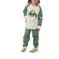 thumbnail image 1 of Faithtur Parent-Child Xmas Nightclothes Round Neck Tops Trousers / Romper, 1 of 6