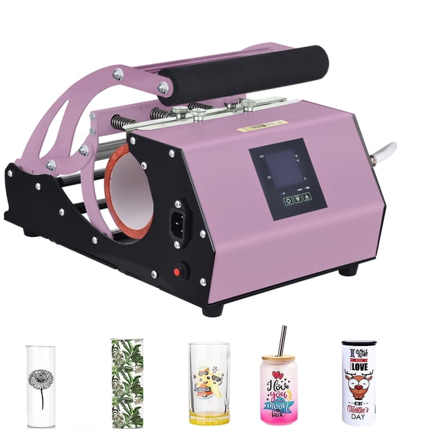 110V Tumbler Heat Press Machine for 11oz-20oz Sublimation Straight Blank