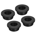 thumbnail image 1 of Unique Bargains Support à Oeillets en Caoutchouc Dia 1-9/64 Pieds (29mm) Rond Type T pour Protection de Fil, Lot de 4, 1 of 5
