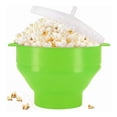 thumbnail image 2 of Microwave Popcorn Bowl,Microwave Silicone Popcorn Popper Microwave Silicone Popcorn Popper Collapsible Microwave Popcorn Popper Innovative Solution, 2 of 10