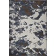 thumbnail image 1 of Ladole Rugs Brampton Super Soft Micro Polyester Area Rug Carpet in Grey-Ivory (5'3" x 7'6", 160cm x 230cm), 1 of 4
