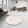thumbnail image 4 of Ahgly Company Tapis d'Intérieur Lavables en Machine Rectangle Abstrait Rose Clair, 5' x 7', 4 of 7