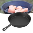 thumbnail image 1 of Frying Pan, Skillet Cast Iron Uncoated  for Camping 26x5.5cm/10.2x2.2in, 1 of 7