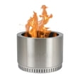 thumbnail image 1 of Muskoka 19.5" Stainless Steel Smokeless Wood Burning Fire Pit with Protective Cover, 1 of 8