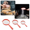 thumbnail image 2 of Set of 3 Multi-Purpose Plastic Strainers with Handles - Ideal for Kitchen Use, 2 of 6
