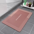 thumbnail image 1 of Suncoda Bathroom Rugs, Diatomaceous Bath Rug,Super Absorbent Quick Dry,Rubber Backing Non Slip ,Washable Bathroom Floor Mats, Shower Rug for in Front of Bathtub,Shower Room (16X24In), 1 of 8