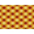 thumbnail image 1 of Ahgly Tapis Rectangulaire Lavable en Machine Intérieur Transitionnel Jaune Safran, 2 Pieds x 5 Pieds, 1 of 7