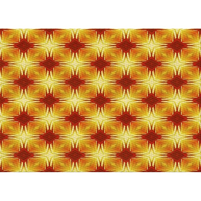 Ahgly Tapis Rectangulaire Lavable en Machine Intérieur Transitionnel Jaune Safran, 2 Pieds x 5 Pieds