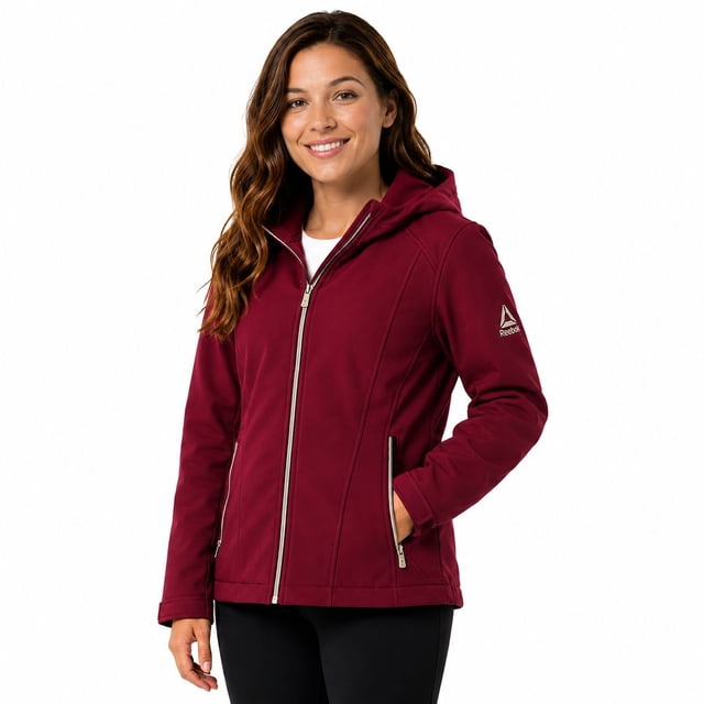 Veste souple Reebok pour femmes, tailles TP à TTG