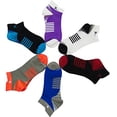 thumbnail image 3 of 6 Pair Graduated Compression Socks for Men and Women (Ankle Compression Socks, One Size Fits Most), 3 of 5