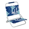 thumbnail image 1 of Chaise de plage Mainstays, rayée, bleue, tissu en polyester, 1 of 11