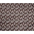 thumbnail image 4 of oneOone Silk Tabby Brown Fabric Florals Craft Projects Decor Fabric Printed By The Yard 42 Inch Wide-RC, 4 of 4