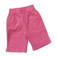 thumbnail image 2 of QIPOPIQ Shorts en Éponge Française Actifs pour Filles Liquidation, 2 of 3