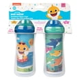 thumbnail image 3 of Baby Shark Insulated Sippy Cups - 2x9oz Cups, 3 of 3