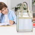 thumbnail image 4 of Cameland Handheld Book Bag Thickened Tutoring Bag Elementary School Tutoring Bag Double-layer Large Capacity Mesh Textbook Storage Bag, 4 of 7