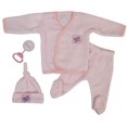thumbnail image 2 of Bambini 510 P Coffret Cadeau en Molleton Pastel 4 Pcs, Rose, 2 of 2