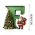 thumbnail image 1 of LSLJS 26 Letters Christmas Tree Decoration Pendant Christmas Tree Ornaments Personalized DIY Christmas Ornaments Christmas Decorations Xmas Tree Hanging Decor Christmas Ornaments, 1 of 5