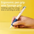 thumbnail image 4 of Aursykel Retractable Fountaining Pen with Super Soft Grip for Relaxedable Long Writing Non slip Grip Smooth German Quality 0.38mm Nib Fast Dry Ink Refillable Easy Use Replaceable Ink Sac, 4 of 8