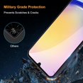 thumbnail image 5 of KOMI 3 Pack for Samsung Galaxy A25 5G Screen Protector, Tempered Glass HD Clear 9H Hardness Protector Film for Galaxy A25 5G, Anti Scratch Bubble Free Easy Install Case Friendly, 5 of 5