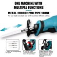 thumbnail image 2 of Amdohai Portable Multifunctional Reciprocating Saws Outdoor Saber Saws Electric Power Tools for Cutting Metal Wood PVC Plastics, 2 of 8