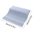 thumbnail image 3 of WHEANG Clearance Plain Household Cotton Square Towel Soft Absorbent Face Towel Textile, 3 of 4
