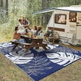 thumbnail image 2 of Tapis d'Extérieur Imperméable Réversible Moderne en Paille Plastique pour Patio, Léger, Résistant aux Intempéries, Facile à Nettoyer pour Terrasse, Jardin, Véranda, Balcon, Camping, VR, Plage, 2 of 38