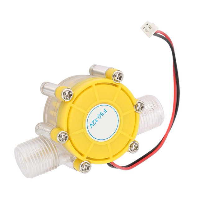 TOPINCN Pump Turbine Generator,Hydroelectric Generator,F50 Micro-hydro DC Water Flow Pump Turbine Hydroelectric Power Energy Generator