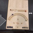 thumbnail image 3 of Baseball  Board Game Baseball  Board Game Wooden Marble Board Game Board, 3 of 8