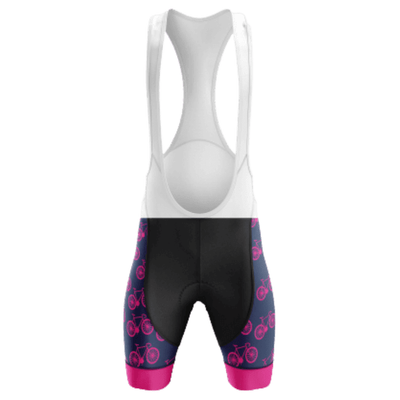 Pink Bike Women's Bib Shorts - S