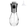 thumbnail image 1 of Oil Vinegar Set Holder Glass Syrup Set Mini Glass Vial Large Containers for Food 75oz Swing Top Glass Bottles 16oz 12 200ml Glass Stainless Steel Cooking Oil Spray Cooking Oil Rapeseed Oil Spray Used, 1 of 4