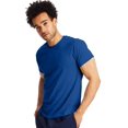 thumbnail image 1 of Hanes T-Shirt à Manches Courtes Col Rond pour Hommes X-Temp Lot de 2, S, Royal Profond, 1 of 1