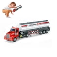 thumbnail image 3 of LSLJS Simulation à Rétrofriction Alliage avant Grands Transporteurs Camion-Citerne Camion d'Ingénierie Modèle de Camion Jouet pour Enfants Cadeau, Jouets pour Enfants, 3 of 4