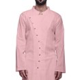 thumbnail image 3 of Atasi Indian Mandarin Collar MensKurtaSolid Button DownKurtasEthnic Clothing, 3 of 5