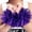 Purple, variant on Cheerleading Children Adult Wrist Color Flower Event Sports Performance Activities Cheering Supplies Lightweight Adjustable Design Anti Slip Off
