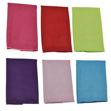 Serviettes Rafraîchissantes Douces et Respirantes, Serviette Fraîche, pour le Camping, l'Entraînement, les Sports, le Yoga, le Cou, le Golf, le Gym, la Mise en Forme, le Voyage