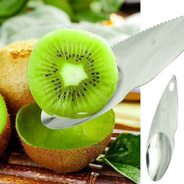 Yhmxh Kitchen Gadgets Kitchen Essentials Fruit Tools Stainless Steel Knife For Pulp Peeling Spoon Fruit Knife Kitchen Aid Attachments Kitchen Accessories for Home Kitchen Camping