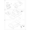 thumbnail image 2 of Maeve 59'' TV Stand, White, 2 of 2