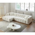 thumbnail image 1 of Bouclé Cloud Sectional | Modular L Shape (Shadow Cloud, 300 * 103 * 70), 1 of 2